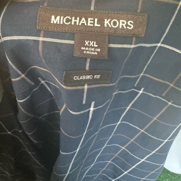 Michael Kors blue Casual Button Down Shirt with Classic Style - Picture 2 of 3